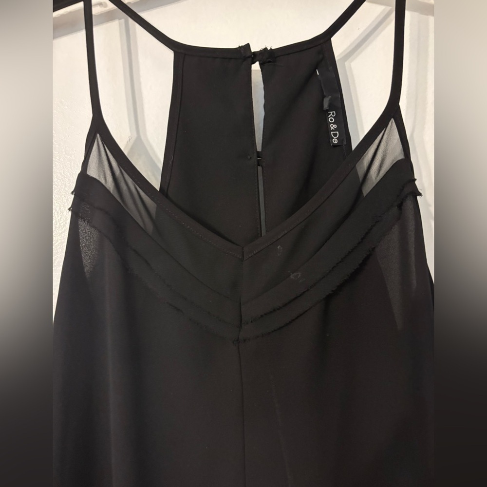 Ro & De Black cami size XS - Picture 3 of 8